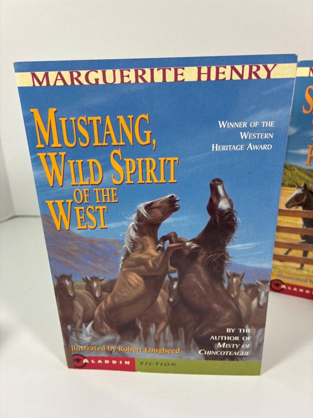 Vintage Marguerite Henry Horse Books Lot of 5 Aladdin Paperbacks 1991-1993 - Picture 5 of 13